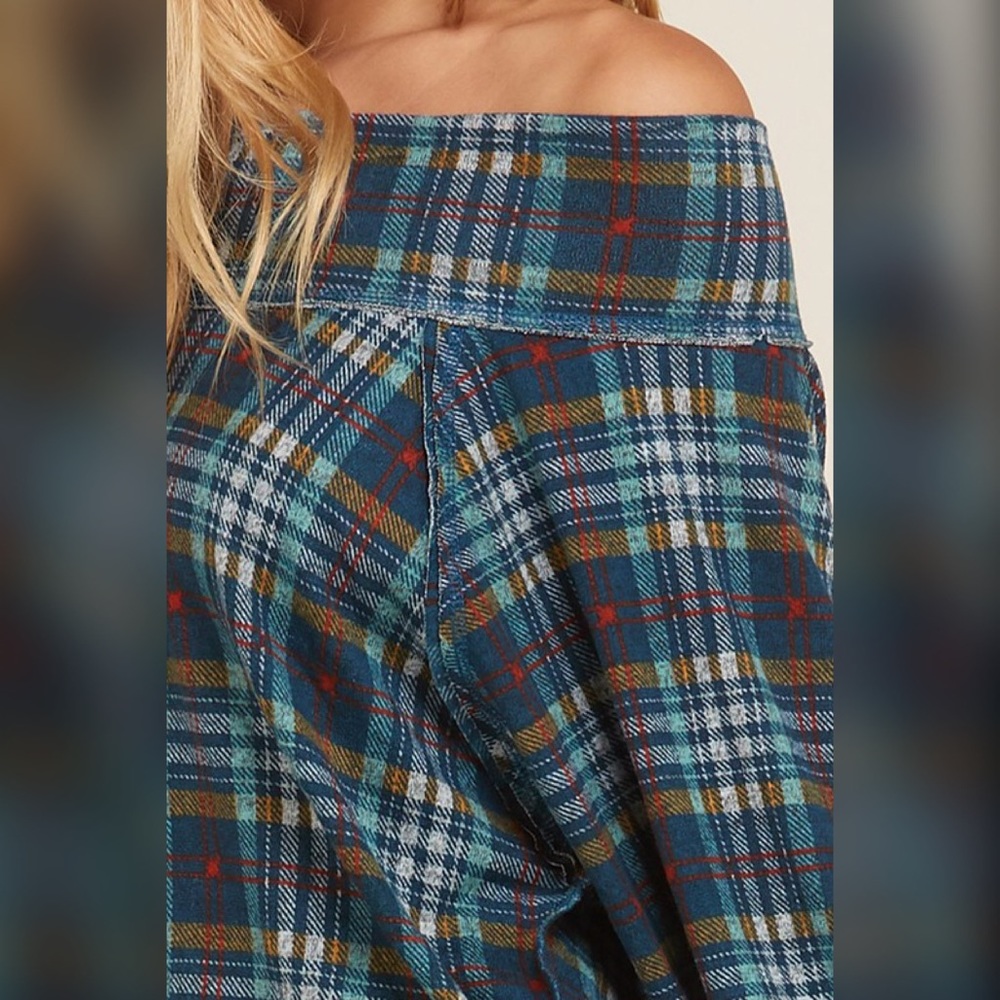❤️LAST 1!! Super Soft Brushed Off Shoulder Top! - Picture 6 of 6